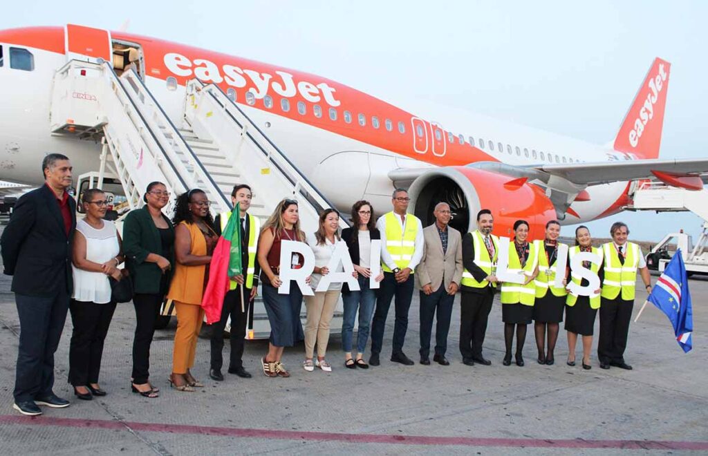 EasyJet inaugura nova rota de Lisboa para a Cidade da Praia, Cabo Verde