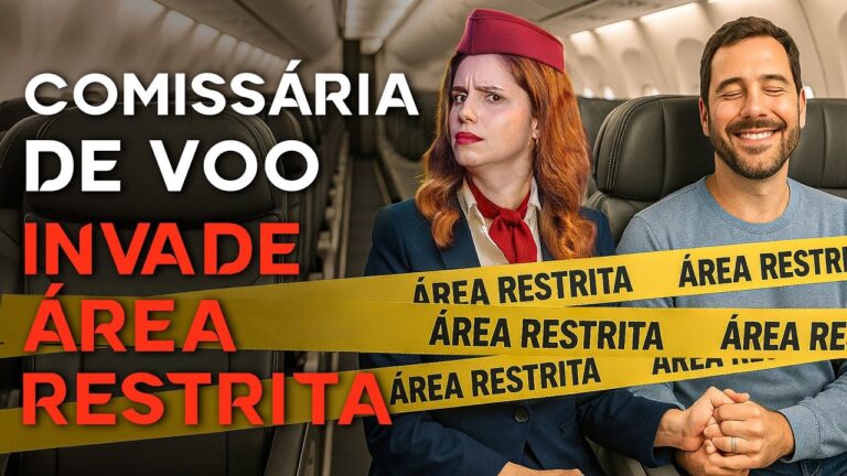 COMISSÁRIA FLAGRADA: PROIBIDO A BORDO!