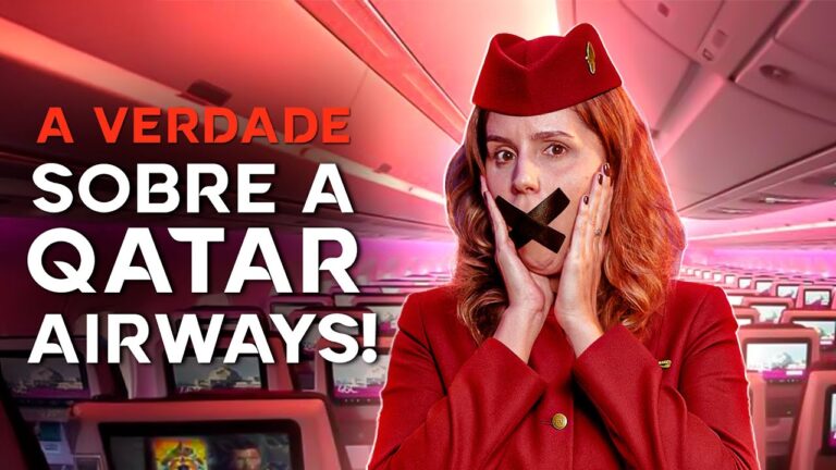A VERDADE SOBRE A QATAR AIRWAYS QUE NINGUÉM TEM CORAGEM DE CONTAR!