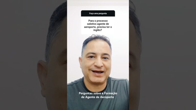 Precisa de Inglês pra ser Agente de Aeroporto? #comissariadevoo #processosseletivos #latam