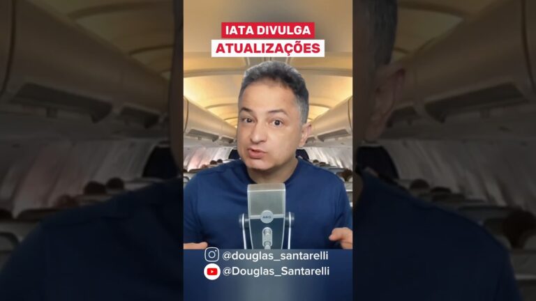 IATA DIVULGA ATUALIZAÇÕES #iata #aviação #aeroportos #segurançadevoo #comissariodevoo