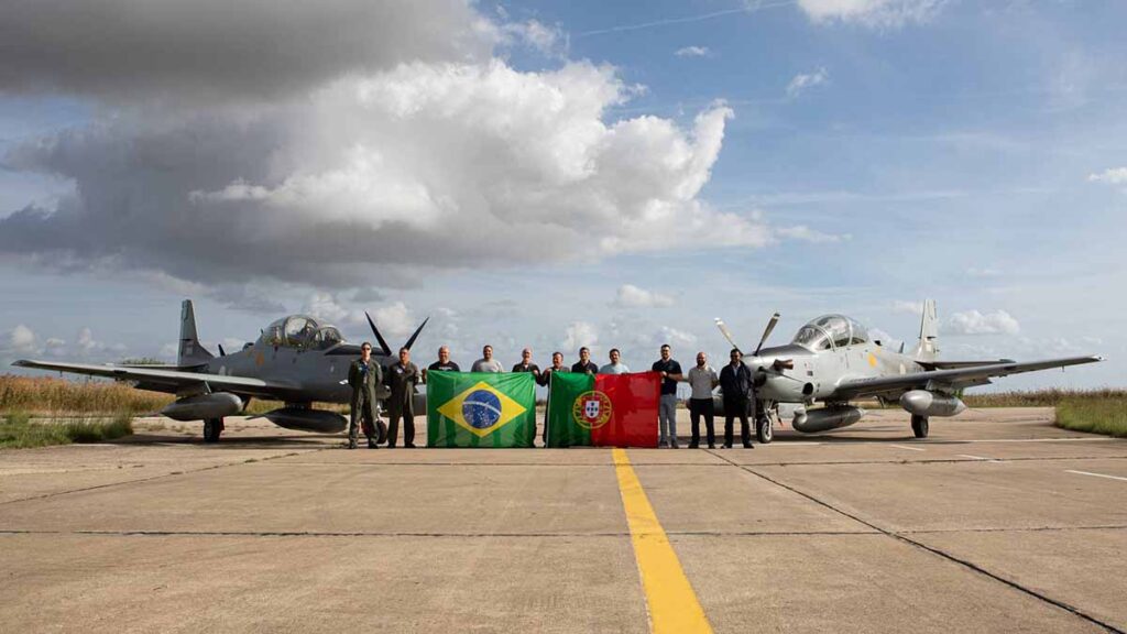 A Força Aérea Portuguesa Recebe Mais Duas Aeronaves A-29N Super Tucano A Força Aérea Portuguesa Recebe Mais Duas Aeronaves A-29N Super Tucano