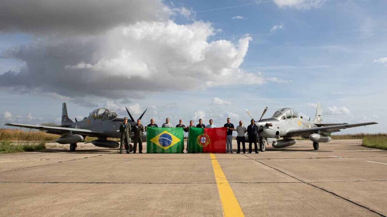 A Força Aérea Portuguesa Recebe Mais Duas Aeronaves A-29N Super Tucano A Força Aérea Portuguesa Recebe Mais Duas Aeronaves A-29N Super Tucano