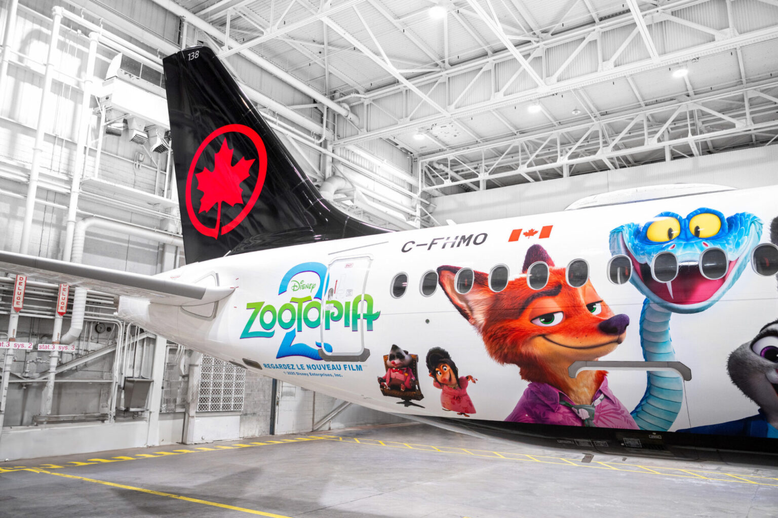 Air Canada Apresenta a Nova Pintura ‘Zootopia 2’ em Seu A220: Confira as Imagens! Air Canada Apresenta a Nova Pintura 'Zootopia 2' em Seu A220: Confira as Imagens!