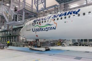 Avistamento do Primeiro A321XLR da Companhia Aérea Uzbeque Qanot Sharq