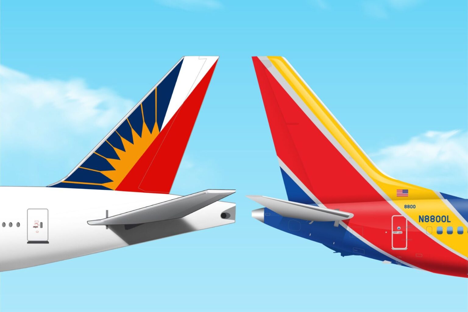 PAL e Southwest firmam parceria para viagens com bilhete integrado PAL e Southwest firmam parceria para viagens com bilhete integrado