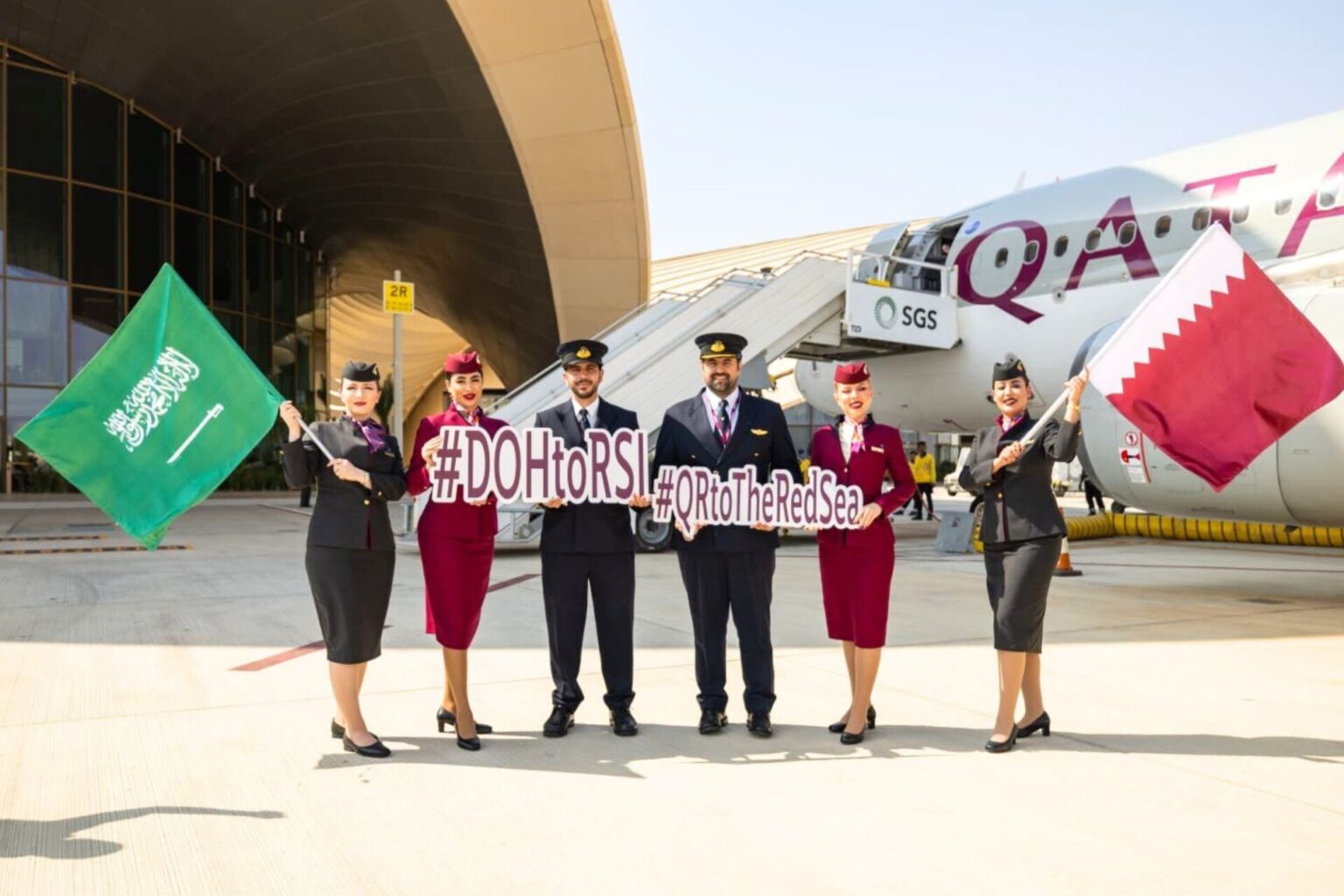 Qatar Airways Inaugura Novas Rotas para o Mar Vermelho a Partir de Doha