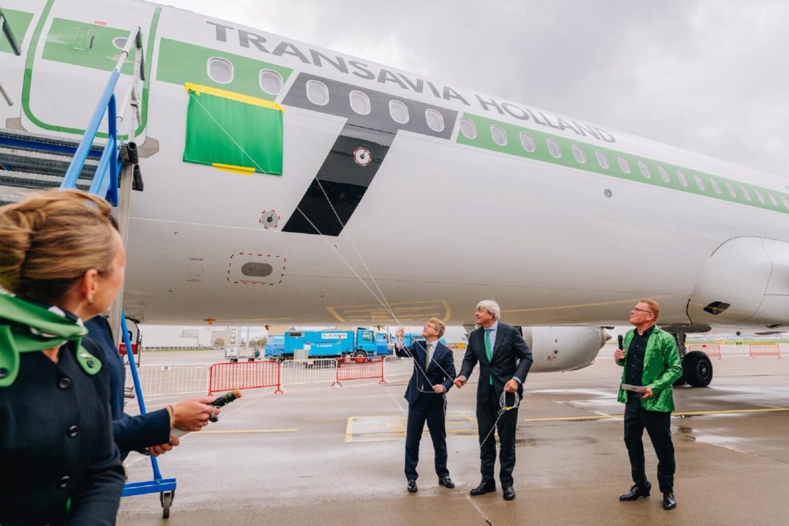 Transavia Homenageia Fundador do 60º Aniversário com Pintura Retrô em Novo A321neo