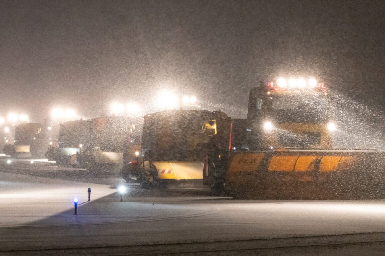 Aeroporto de Schiphol Antecipando Nova Onda de Caos com Previsões de Neve