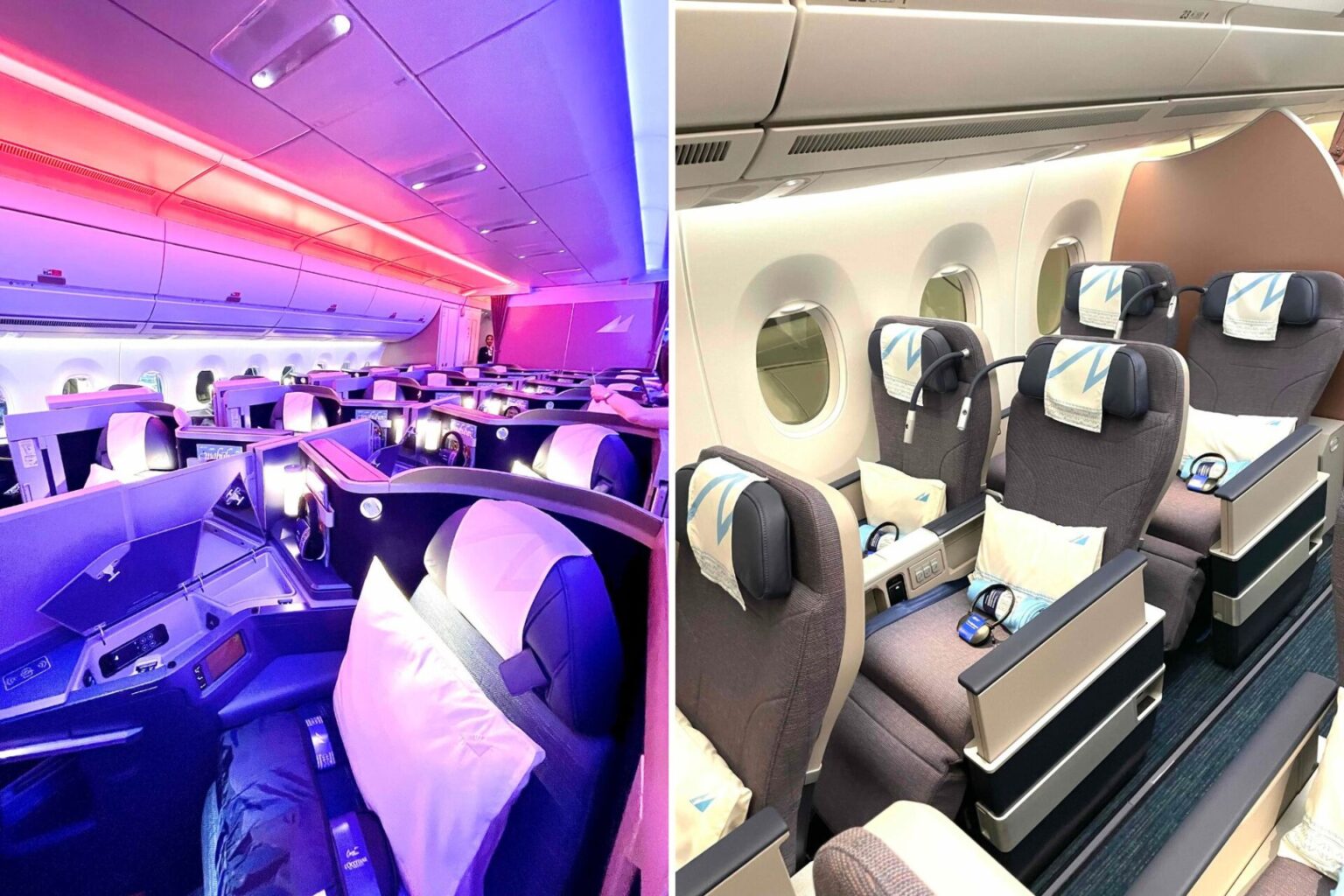 Descubra as Exclusivas Classes de Cabine do A350-1000 da PAL