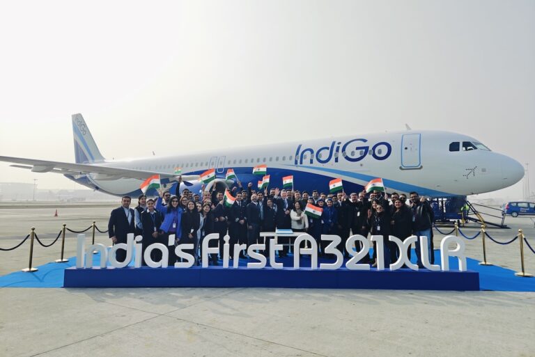 IndiGo Recebe com Entusiasmo sua Primeira Aeronave Airbus A321XLR