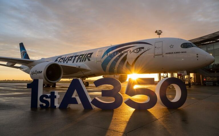 Airbus Realiza a Entrega do Primeiro A350 na Região Norte da África