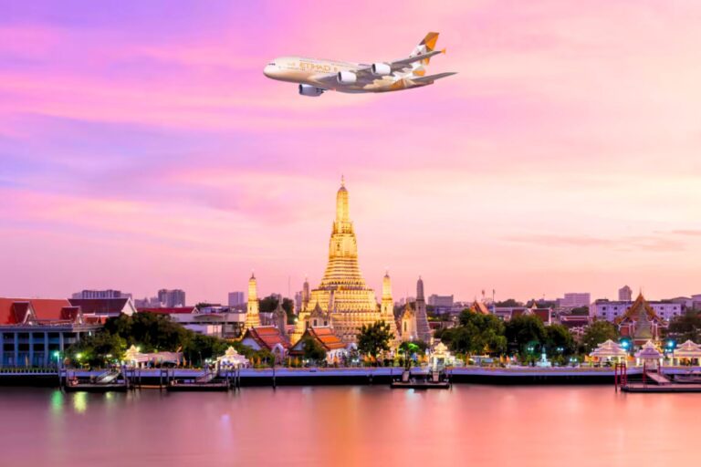 Etihad Lança Serviço A380 para Bangkok a Partir de Outubro Etihad Lança Serviço A380 para Bangkok a Partir de Outubro