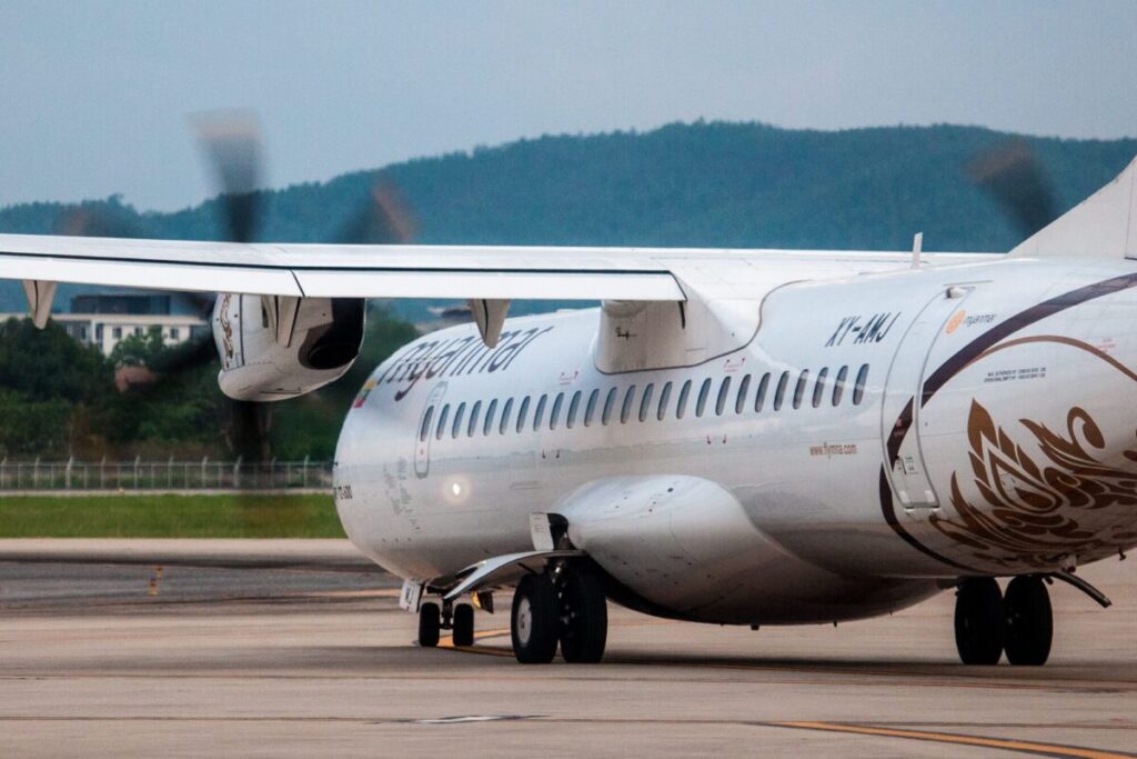 Incidente com Aeronave ATR72-600: Colisão com Drone FPV em Mianmar Incidente com Aeronave ATR72-600: Colisão com Drone FPV em Mianmar