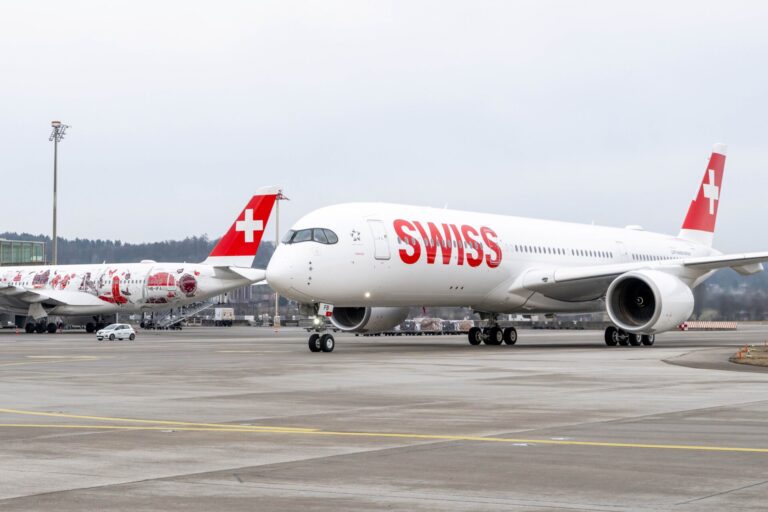 SWISS Recebe Seu Segundo A350-900 com a Elegante Pintura Clássica