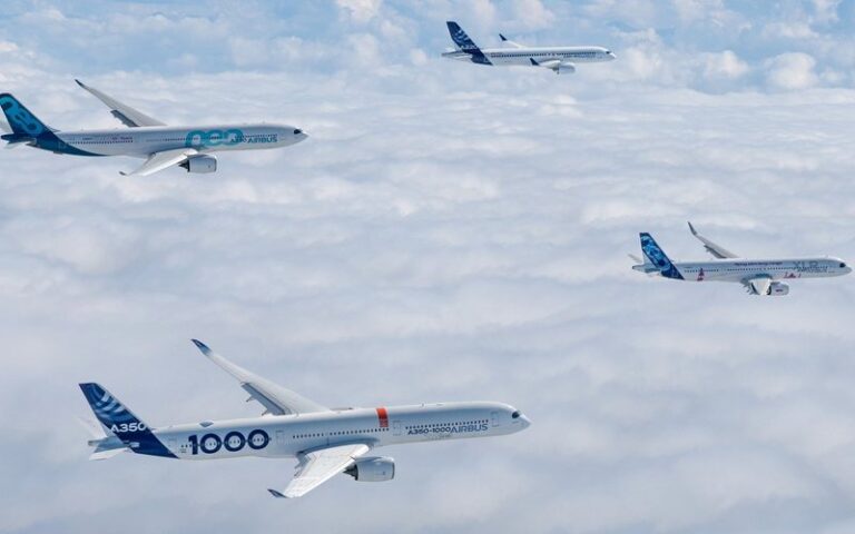 China considera a aquisição de 120 novas aeronaves da Airbus.