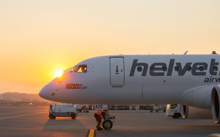 Condor Inaugura Operações com Aeronaves Embraer E190 da Helvetic Airways na Europa